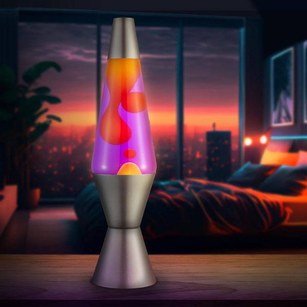Lava? Lamp - 14.5 Purple Sunset - The Original Motion Light - Yellow Wax and Purple Liquid - Item #2635 (Amazon Exclusive)